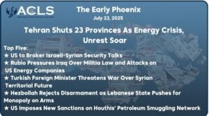 Tehran Shuts 23 Provinces As Energy Crisis, Unrest Soar